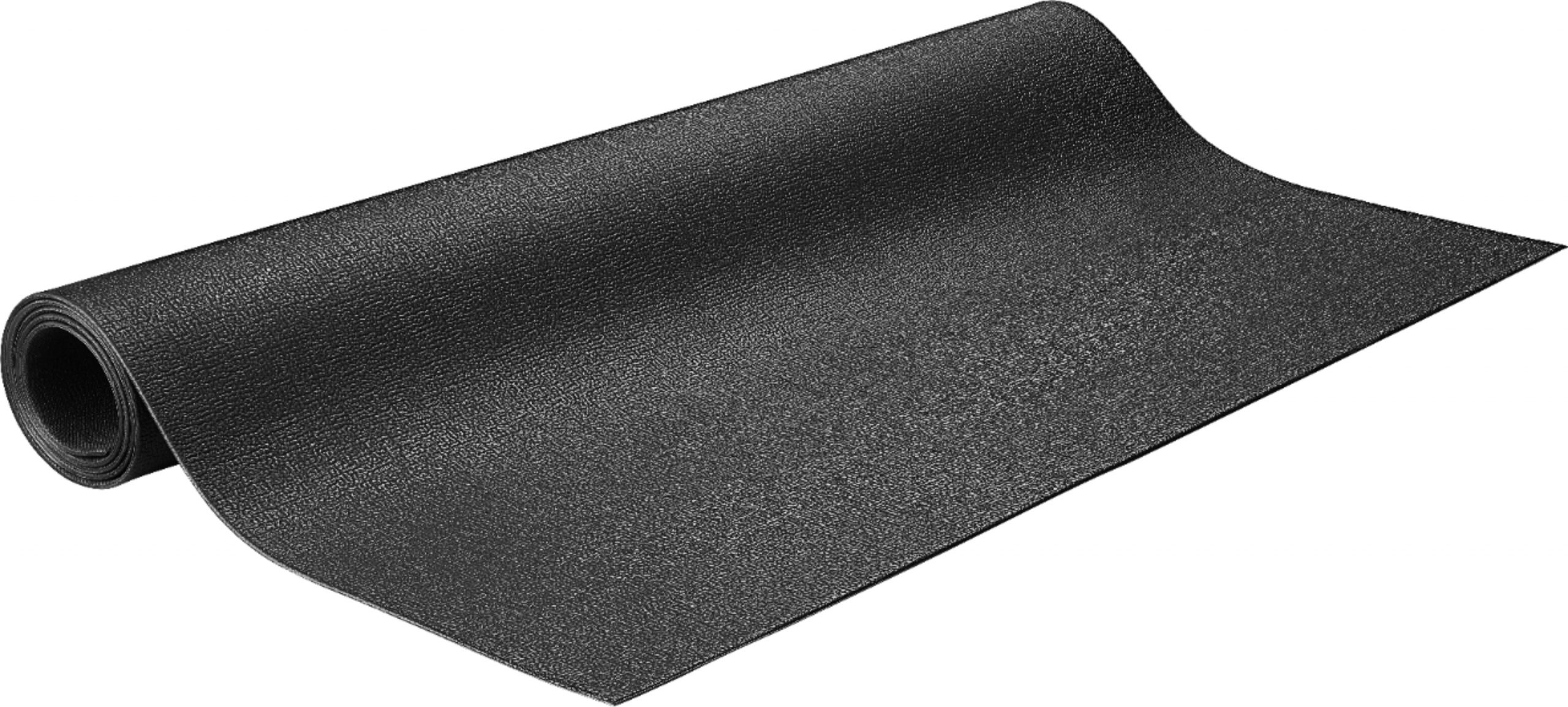 Insignia™ Large Exercise Equipment Mat Black ExerciseN