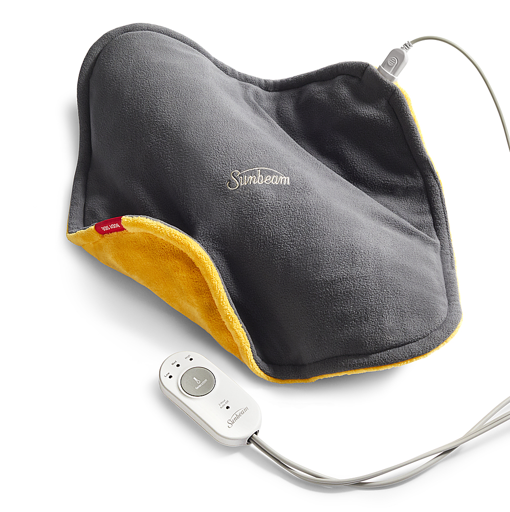Sunbeam ConformHeat™ Heating Pad Gray ExerciseN