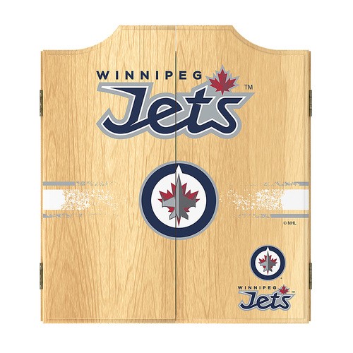 Winnipeg Jets NHL Dart Set with Darts and Board Polar Night