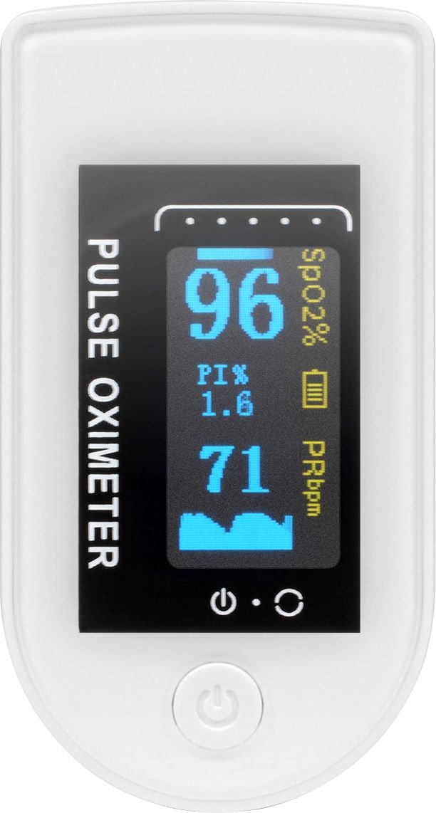 Aluratek Digital Pulse OximeterFDA Class I White ExerciseN