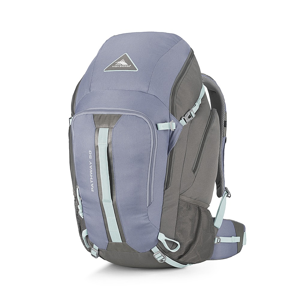 High Sierra Pathway Series 50L Backpack Grey Blue/Mercury/Blue Haze